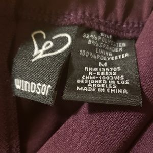 Windsor Dresses - Purple floor length dress with slit Windsor Dresses - Purple floor length dress with slit